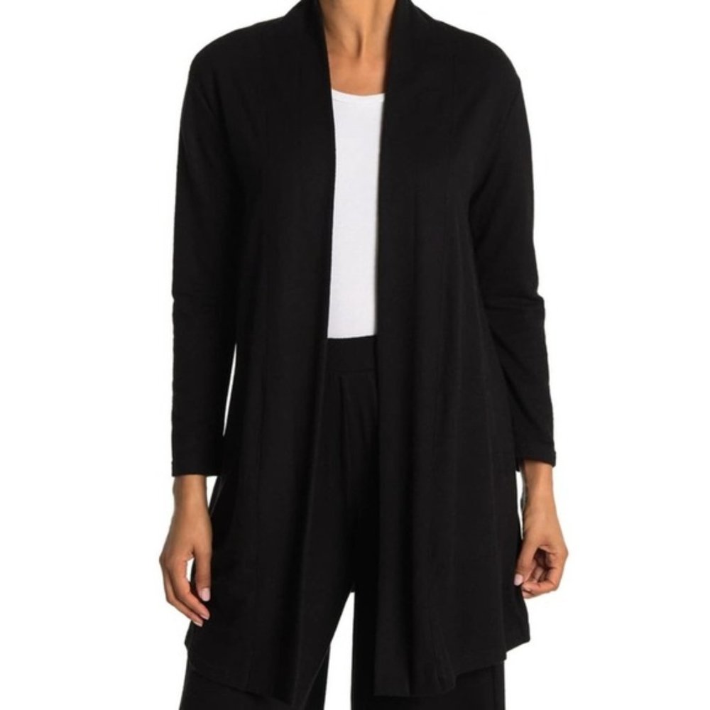 NWT Melloday  SZ Small  Black Open Front Cardigan